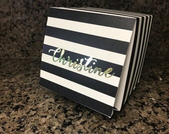 Cursive Kate Spade Balloon Pop Kit for Bridesmaid/Maid of Honor Proposal Gift