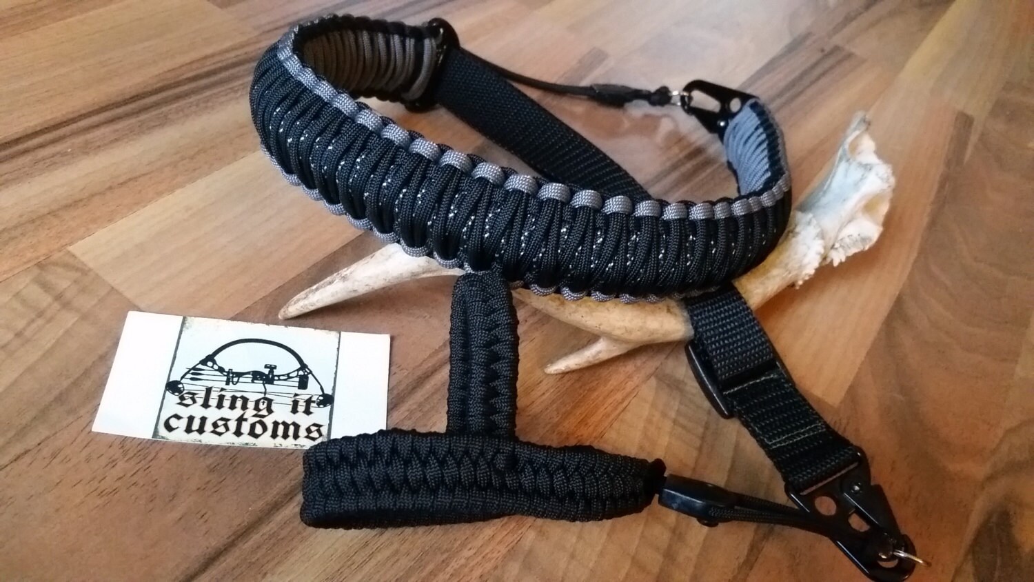Adjustable Gun Sling Double Cobra Weave NO DRILLING