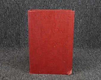 Websters New World Dictionary College Edition C. 1960