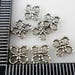 40/160/1300pcs Tibetan Silver 4 leaves Flower Connectors 6mm