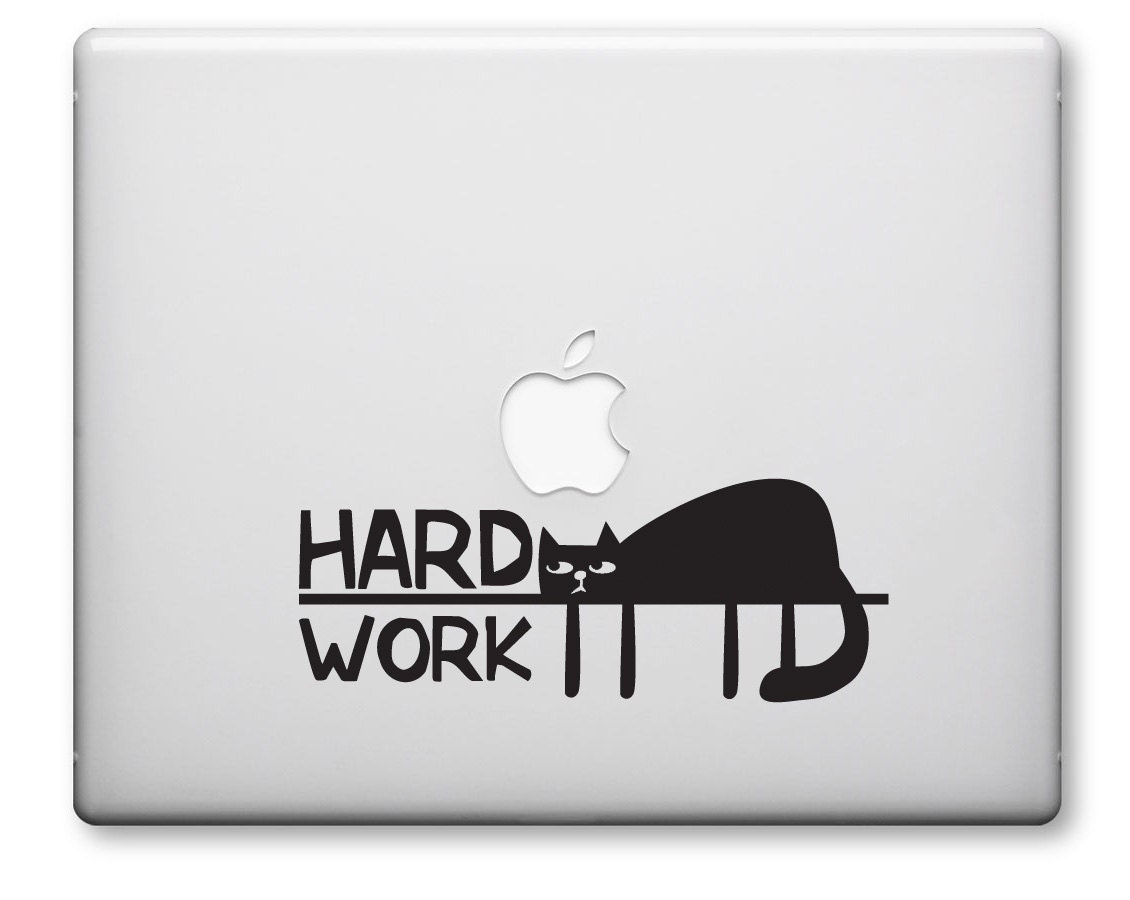 Laptop sticker Computer Stickers Laptop Decal Cat