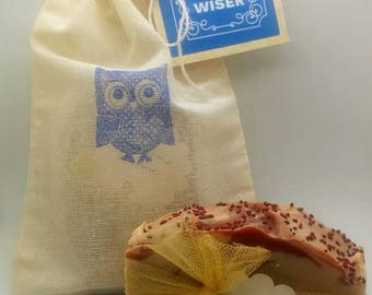 Soap gift bag, Teacher Appreciation--FREE SHIPPING