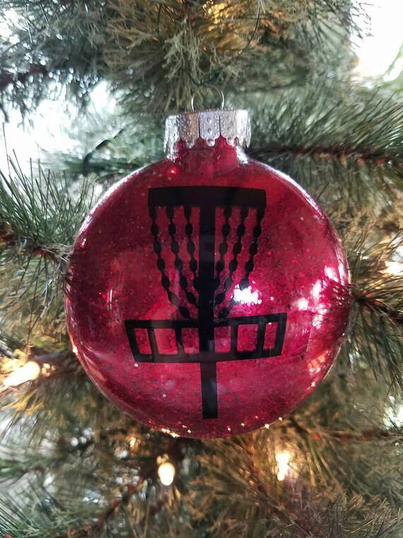 Items similar to Disc Golf Christmas ornament on Etsy