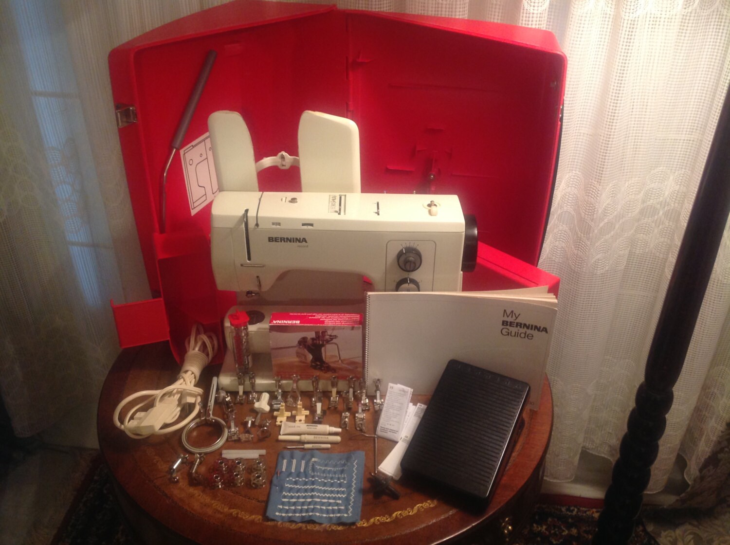 Bernina 830 Sewing Machine and Accessories