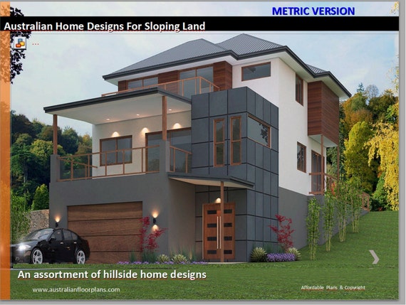  Hillside  House  Floor Plans  For Sloping Land Over 50 Homes 