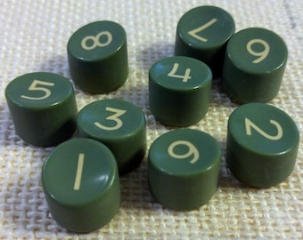 Vintage Adding Machine Keys