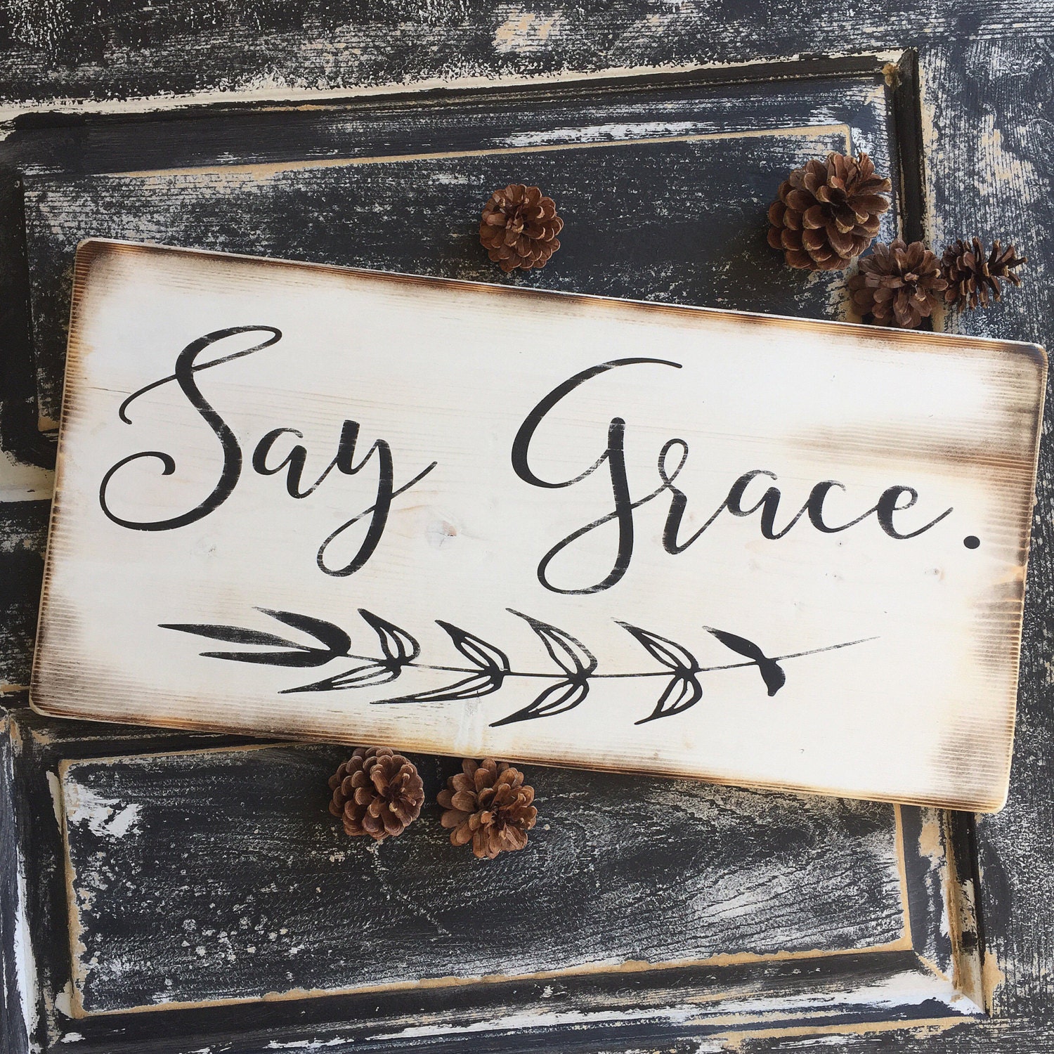 Say Grace Kitchen Dining Room Wedding Anniversary First