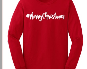 Merry Christmas TShirt Merry Christmas Shirt Merry Christmas Holiday Shirt Merry Christmas Holiday TShirt