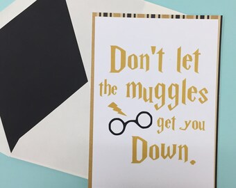 Harry Potter Card Set--Muggles Card Set--Harry Potter Cards