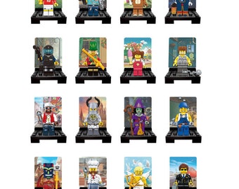 Movie Mini Figures,Block Toys,Custom,Teddy Bear,Footballer,Girl,Ice Cream,Nutcracker,Cake Topper,Zombies,Easter Gift