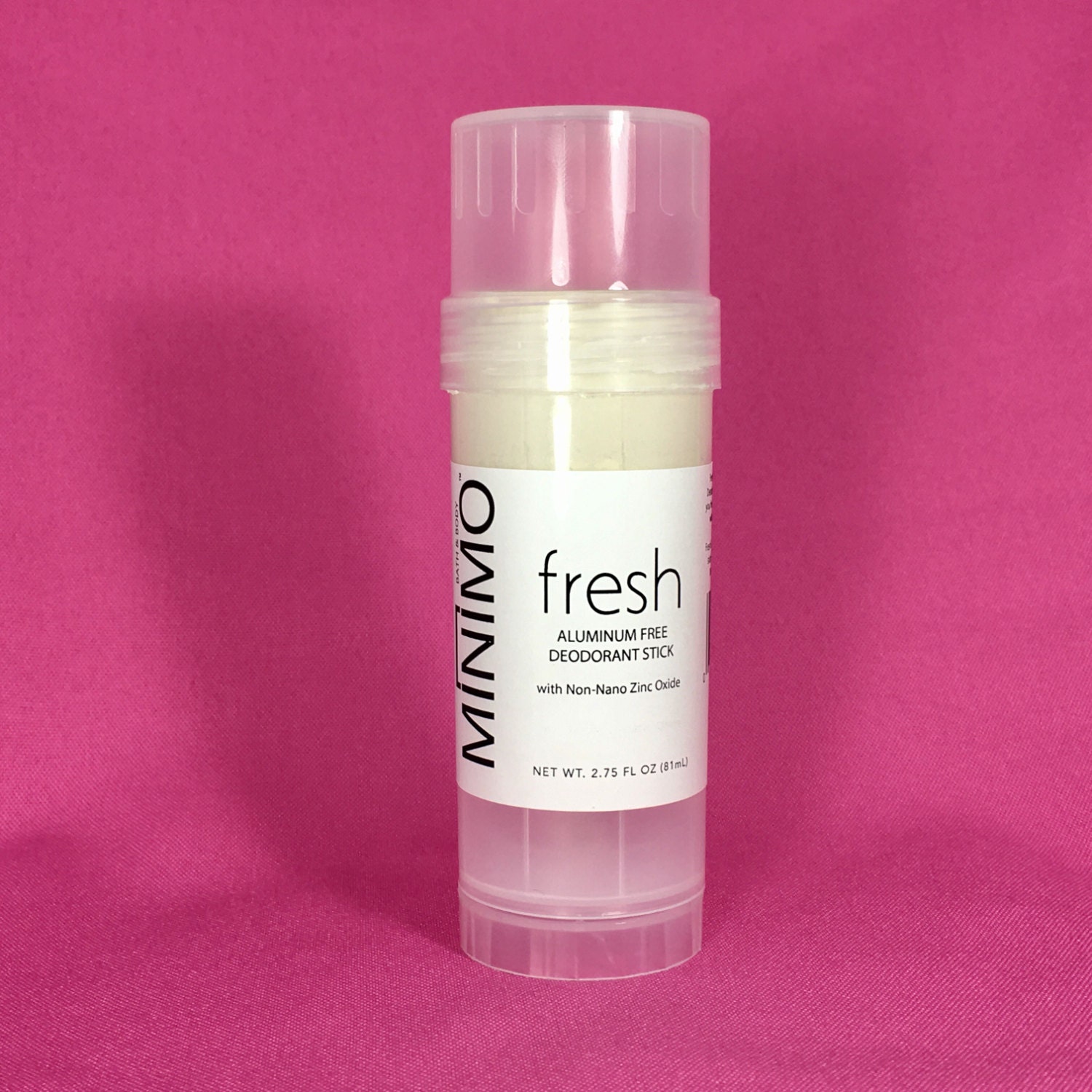 Fresh Zinc Oxide Aluminum Free Natural Deodorant by Minimo