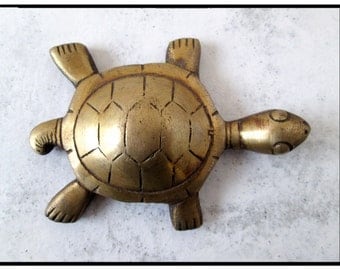 Turtle paperweight | Etsy