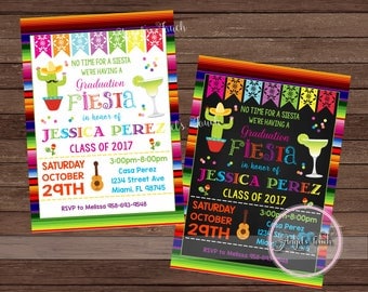 Fiesta Graduation Invitations 9