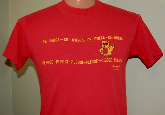 vintage chi omega shirts