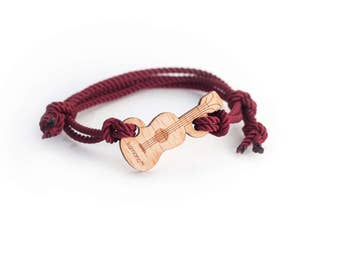 Ukulele Kemono bracelet guitar - wood edition - wood - music