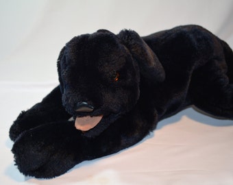 Black lab puppy | Etsy