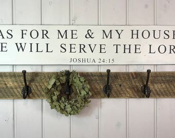 As For Me And My House Wall Art joshua 24 15 | etsy As For Me And My House Wall Art joshua 24 15 | etsy