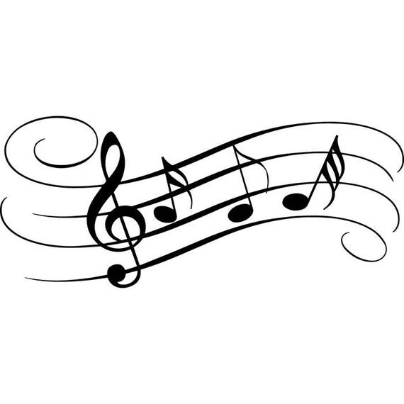 Download Sheet Music 2 Musical Note Symbol Treble Clef Classical .SVG