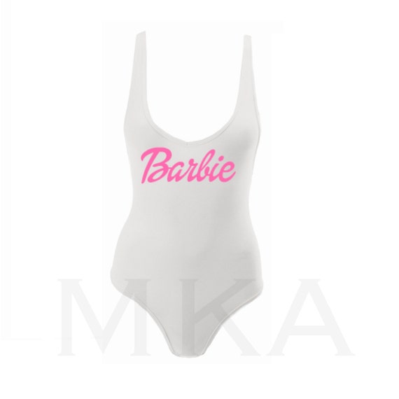 pink barbie bodysuit