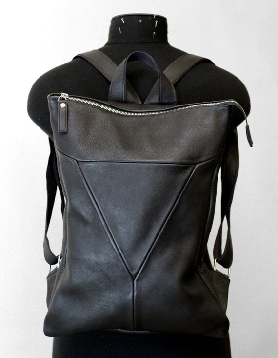 strong black backpack