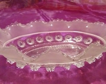 Vintage glass bowl