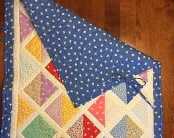 Car Seat Blanket, Baby Quilt, Stroller Blanket