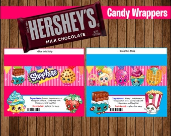 Shopkins labels | Etsy