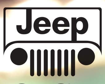 Jeep hood decal | Etsy