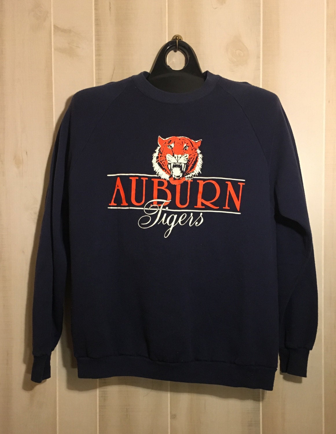 Vintage Auburn Tigers football sweater Jerzees by TheRoadVintage