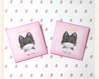 Pink envelopes / kawaii envelopes / cute envelopes / small envelopes / cat envelopes
