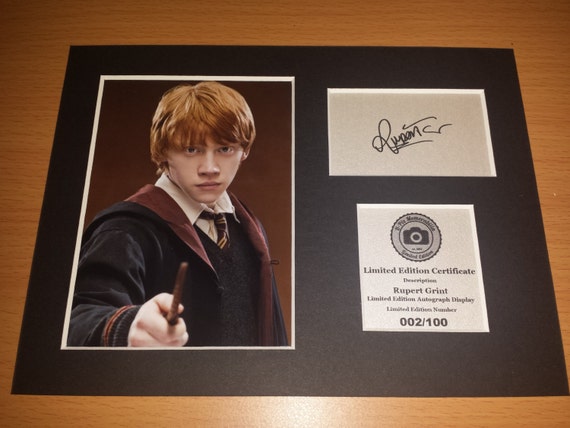 Rupert Grint Ron Weasley Harry Potter Signed Autograph