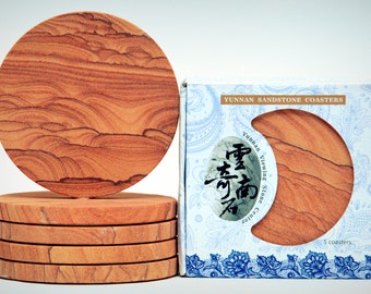 Sandstone Coasters Set of Five
