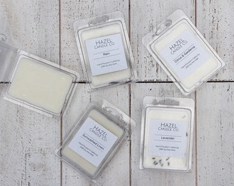 Wax Melts/Wax Tarts - All natural American Grown Soy Wax - Available in all Frosted Jar Scents