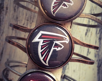 Atlanta Falcons Bracelet, Falcons Bracelet, Atlanta Falcons Jewelry, Atlanta, Falcons Jewelry, Atlanta Jewelry, Atlanta Falcons Gift