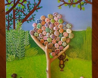 Painted stones Pebble Stone Art "awe!"