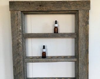 Barnwood Wall Hanging Essential Oil Holder
