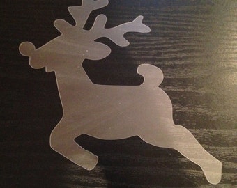 Reindeer stencil | Etsy