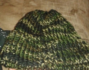 Homemade knit hats