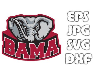 Download Alabama logo svg | Etsy