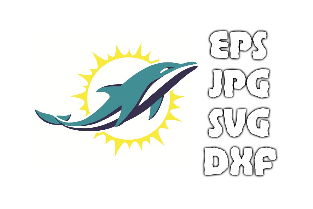 Download Miami Dolphins 1 logo SVG Vector Design in Svg/ Eps/ Dxf/