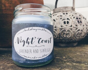The Night Court | A Court or Court of fog and Mist and Fury/Rage | Lavender and Starlight