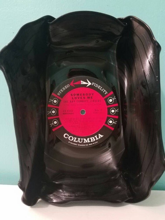 MELTED MUSIC- your choice bowl, desk caddy, DVD case, or tablet holder