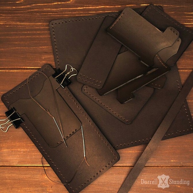 Leather handmade accessories by DarrellStanding on Etsy