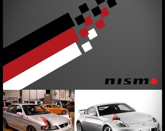 Nismo hood decal sticker hood kit #6 brand new UNIVERSAL KIT