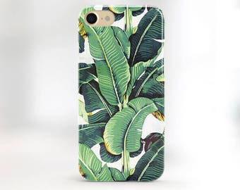 iphone 6s case tropical iphone 6 plus case phone case iphone 7 case banana leaf iphone 6 case floral iphone 5 case tropical iphone SE case