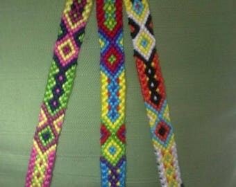 Friendship bracelet,Braided bracelet,Knotted bracelet, Handwoven bracelet,String bracelet, Bracelet bresilien, Friendship cuffs,Bohemian