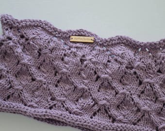 Infinity Cowl in Lilac Mist