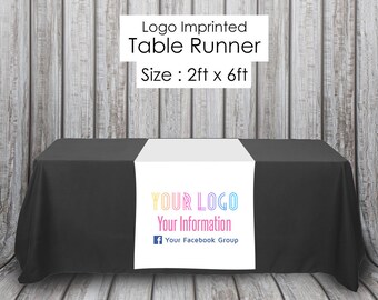 LLR Custom LuLa LLR Fashion Consultant LLR Table Runner for Boutique and Popup Party - Quick Turnaround