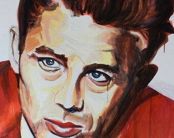 James dean poster | Etsy