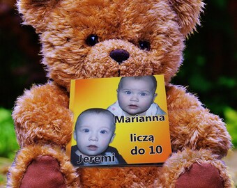 Personalized toddler board book "Counting to 10"